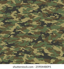 vector print camouflage. seamless pattern for clothing or print