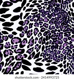 vector print fabric stripes leopard texture for background