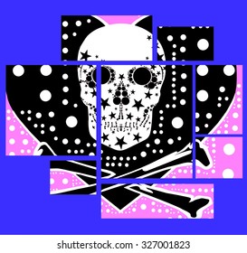 vector print pattern. for fashion and graphic design. t shirt print, special day celebration and gift offer.