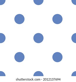 vector print of peas, seamless blue circles for print or clothes