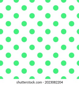 vector print of peas, seamless green circles for print or clothes