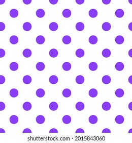 vector print of peas, seamless purple circles for print or clothes