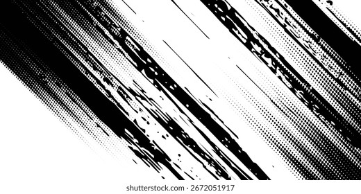 Vector Print Textured Tire Track . Design Element .Bike thread silhouette
