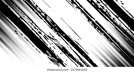 Vector Print Textured Tire Track . Design Element .Bike thread silhouette