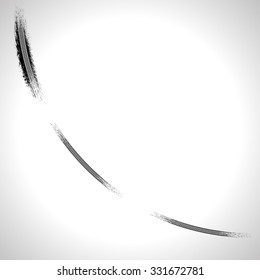 Vector Print Textured Tire Track .