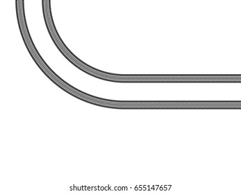Vector Print Textured Tire Track . Design Element .Car thread silhouette
