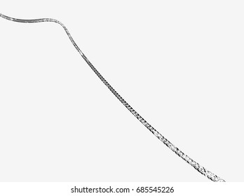 Vector Print Textured Tire Track . Design Element .Bike thread silhouette