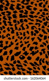 Vector print textures of wild animals