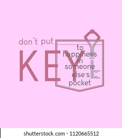 Vector print is for t-shirt. Design graphic typography for screen-printing press. Stylized word and slogan,  illustration artistic art . For textile  denim and knit clothes in fashion. 