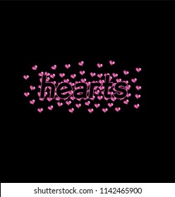 Vector print is for t-shirt. Design graphic typography for screen-printing press. Stylized word and slogan,  illustration artistic art . For textile  denim and knit clothes in fashion.