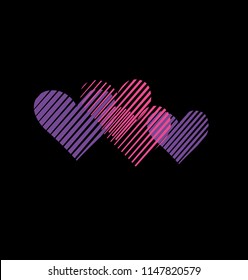 Vector print is for t-shirt. Design graphic typography for screen-printing press, 2 color. Stylized word and slogan,  star, illustration artistic art.  For textile  denim and knit clothes in fashion.