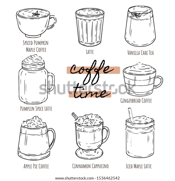 Vector Printable Hand Drawn Line Illustration Stock Vector (Royalty ...