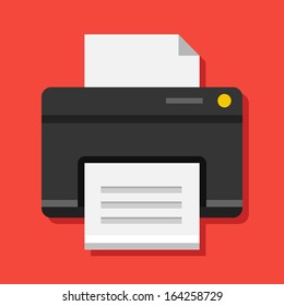 Vector Printer Icon