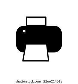 vector printer illustration on white background..eps