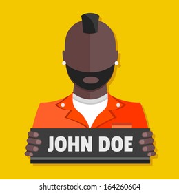 Vector Prisoner Icon