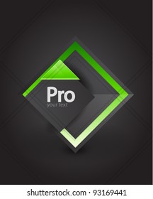 Vector pro business abstract template