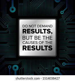 Vector of Processor Say Something Good Words