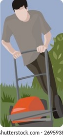 Vector profession series. Gardener. Check my portfolio for much more of this series as well as thousands of similar and other great vector items.