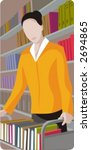 Vector profession series. Library. Check my portfolio for much more of this series as well as thousands of similar and other great vector items.