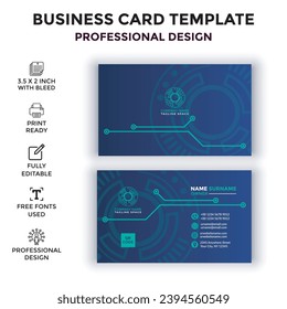 Vector professional creative business card template design. Free vector stylish geometric creative business card design template. Professional visiting card template design.