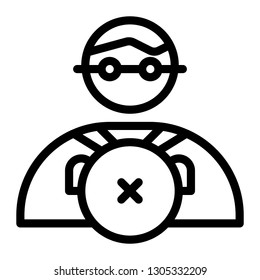 Vector profile Icon