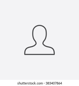 Vector profile Icon