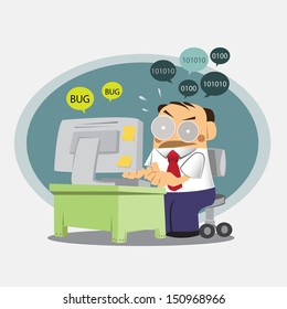 vector programmer with jobs, programming debug 