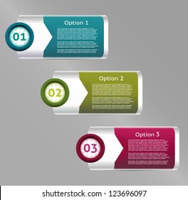 Vector Progress background / product choice or version