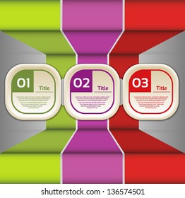 Vector Progress background / product choice or version