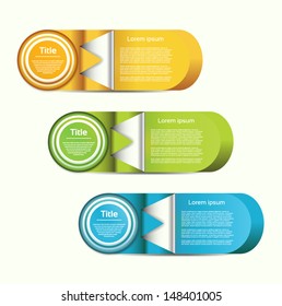 Vector Progress background / product choice or version. eps 10 