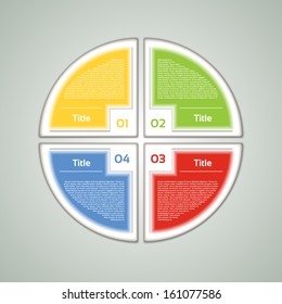 Vector Progress Background / Product choice or Version. eps 10