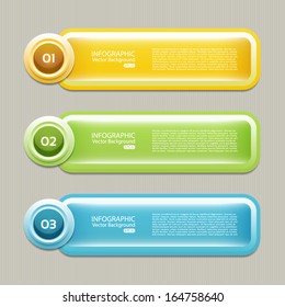 Vector Progress Background / Product Choice or Version. eps 10
