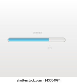 Vector Progress Loading Bar