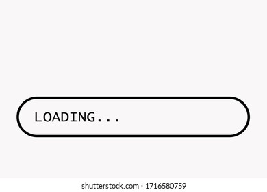 vector progress loading bar, loading icon, loading illustration