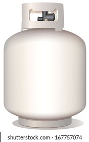 Vector Propane Tank