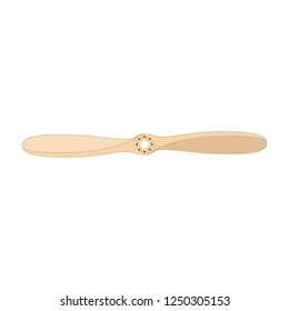 vector propeller air screw vintage flat object