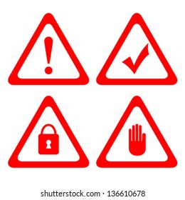 Vector protection icons