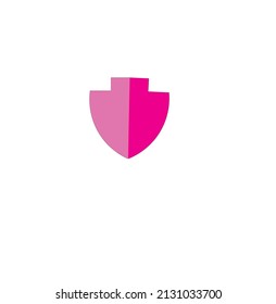 
Vector protection shield logo or illustration