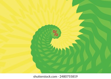 vector psychedelic optical illusion wallpaper or background
