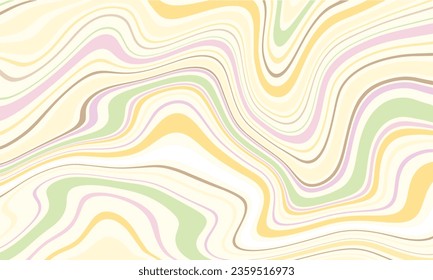 Vector psychedelic y2k background 2000. vector illustration in retro aesthetic 1990 style.