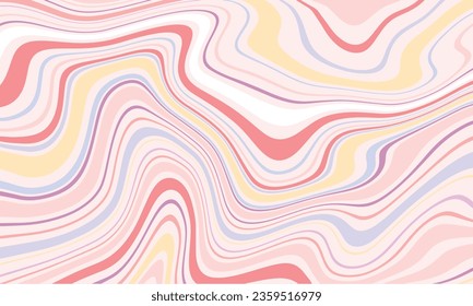 Vector psychedelic y2k background 2000. vector illustration in retro aesthetic 1990 style.