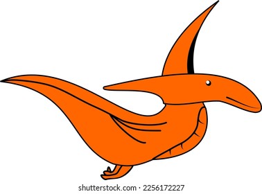 Vector Pteranodon Cute for Design