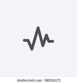Vector pulse Icon