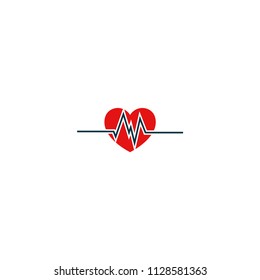 Vector pulse icon templates
