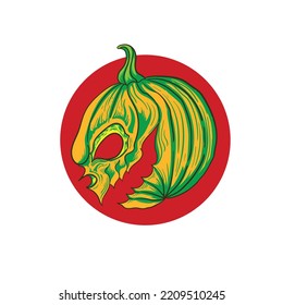 vector pumkin halloween illustration clip art