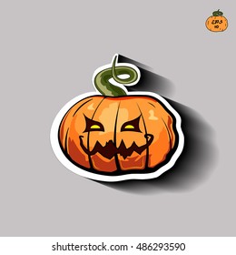 vector pumpkin illustration for Halloween