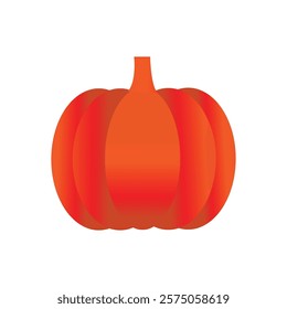 Vector Pumpkin Outline Icon Design