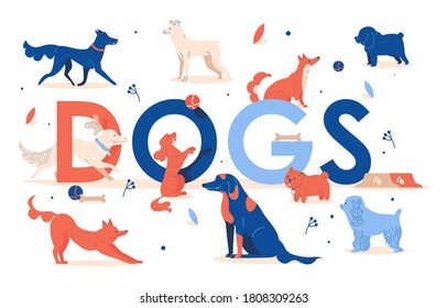 1,407 Dog Words Wallpaper Images, Stock Photos & Vectors | Shutterstock