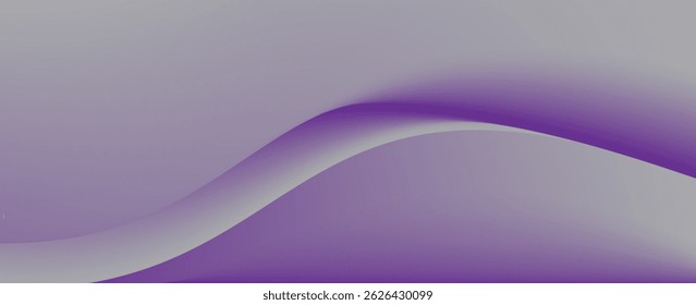 Vektor violette Linie Hintergrund Kurve Element mit weißem Raum für Text und Nachricht Design, überlappende Schichten, Vektor