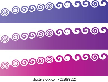 vector purple background